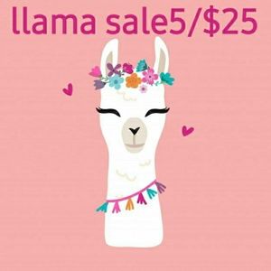 🦙5/$25 SALE